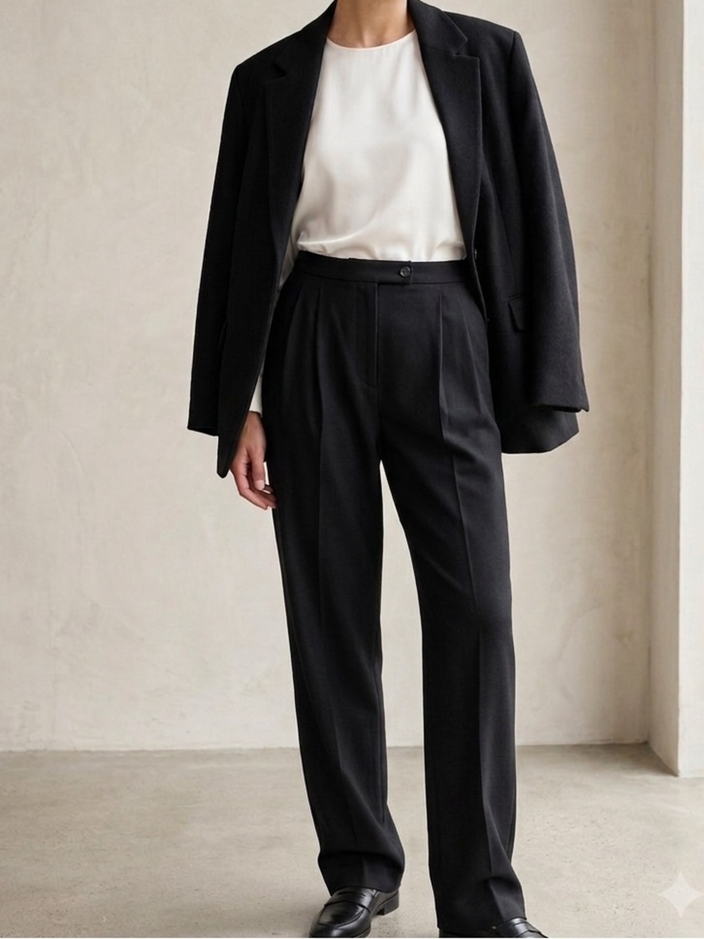 Valerie Stevens Wool Pants